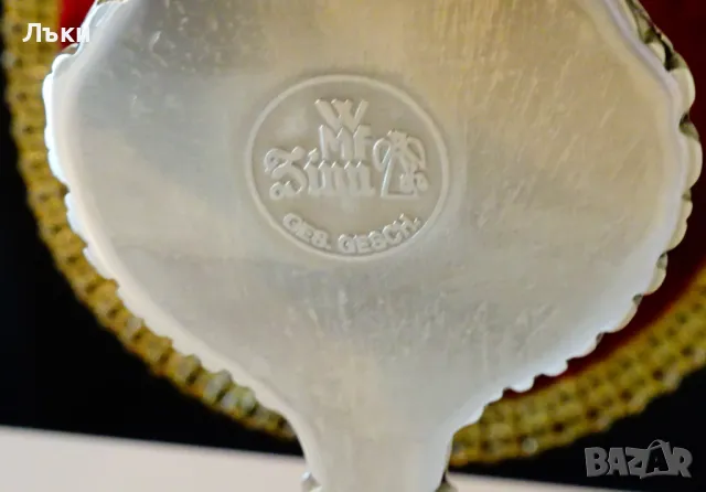 Калаена лъжица WMF,портрет на Шуберт,позлата. , снимка 6 - Антикварни и старинни предмети - 47294844