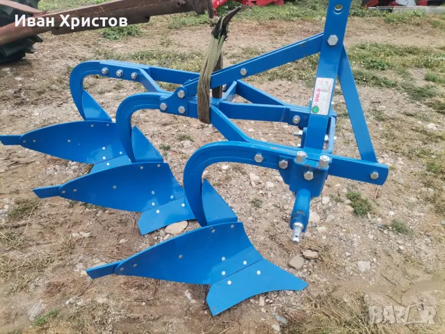 Плуг за малък трактор, снимка 5 - Селскостопанска техника - 44991002