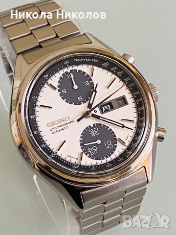 Seiko Chronograph Panda 6138, снимка 6 - Мъжки - 52854599