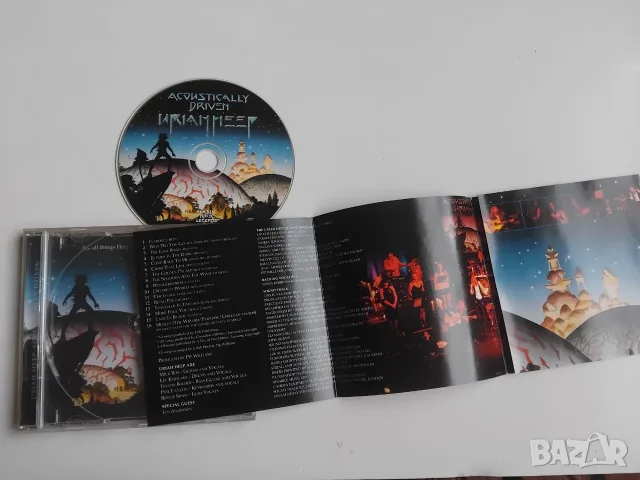 Uriah Heep – Acoustically Driven - оригинален диск музика, снимка 2 - CD дискове - 56510023