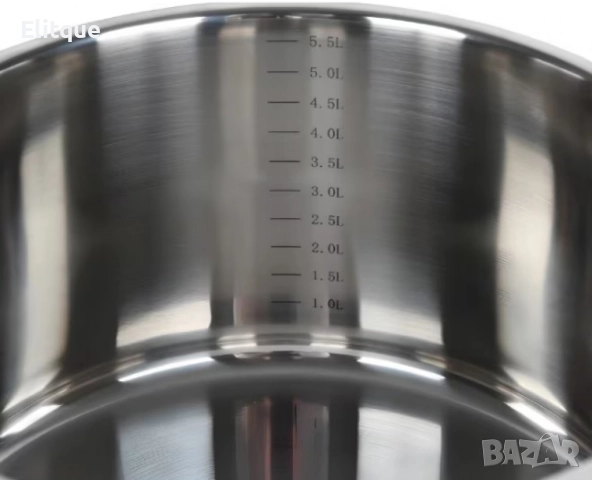 Комплект тенджери Bohmann, 16/18/20см. 2.1/2.9/3.9л., Неръждаема стомана, снимка 3 - Съдове за готвене - 52813728