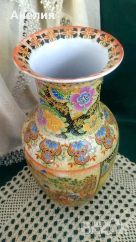 Прелестна масивна ваза с маркировка , снимка 4 - Вази - 51193263