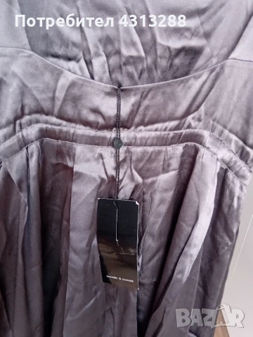 100%silk  Естествена Коприна рокля, снимка 6 - Рокли - 50783911