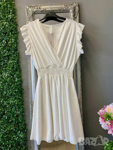 рокля с камъни , снимка 2 - Рокли - 50876513