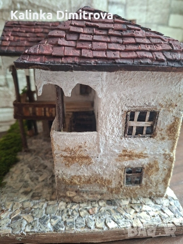 Макет на стара къща,съхранила духа на времето., снимка 3 - Декорация за дома - 53948715
