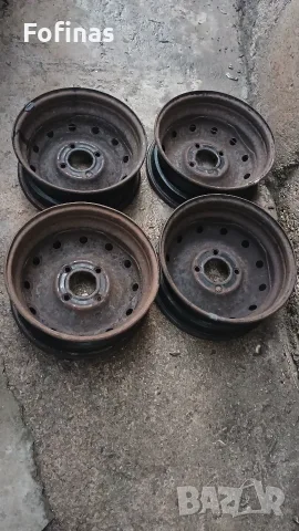 Железни джанти 13 цола 4x100  ЕТ-20, снимка 7 - Гуми и джанти - 56275475