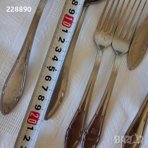 Вилици и лъжици П.Денев, снимка 11 - Прибори за хранене, готвене и сервиране - 53050735