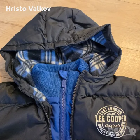 Детско зимно яке Lee Cooper за момче. Размер: 8-9 години. Като ново., снимка 2 - Детски якета и елеци - 56085043