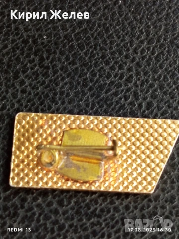 Рядка значка от соца 80г. БУРГАСКА ПАРТИЙНА ОРГАНИЗАЦИЯ за КОЛЕКЦИЯ 49831, снимка 6 - Колекции - 51393598