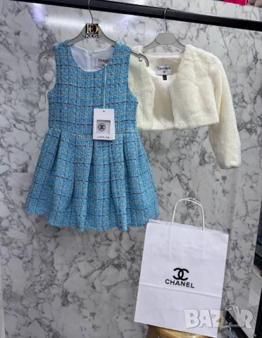 детски комплекти сако и рокля christian dior louis vuitton chanel dolce gabbana , снимка 3 - Детски комплекти - 50669037