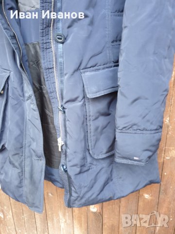 дълго стилно пухено яке / парка Tommy Hilfiger   размер Л , снимка 5 - Якета - 38924672