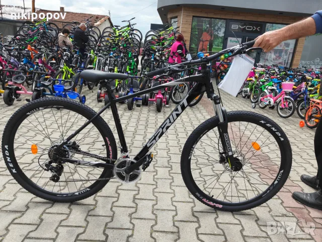 Промо велосипед 29" Sprint MAVERICK черен, снимка 2 - Велосипеди - 56079615