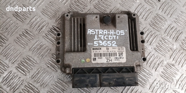 Компютър Opel Astra H 1.7CDTI 2005г. 0281011943	