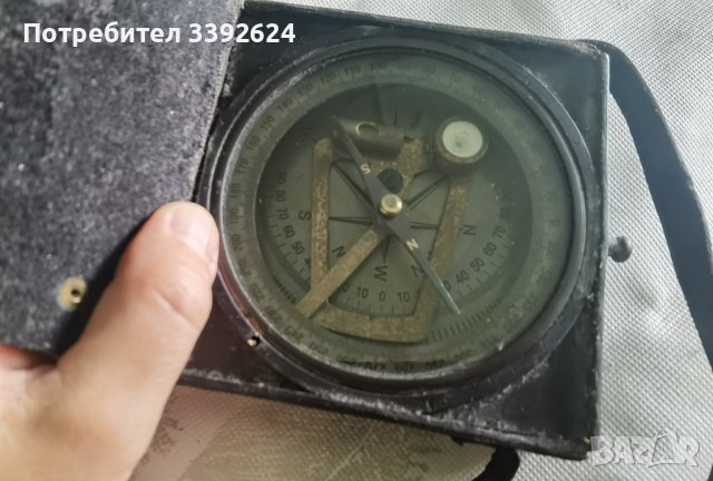 Компас Brunton, снимка 4 - Антикварни и старинни предмети - 37758950