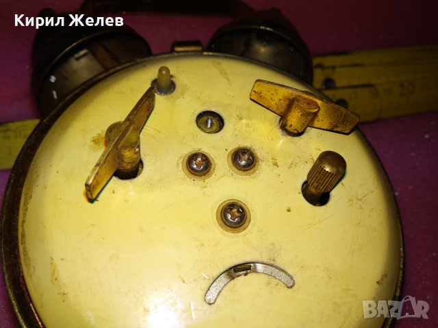 TREASURE MADE IN CHINA Стар РЯДЪК КОЛЕКЦИОНЕРСКИ РЕТРО МОДЕЛ МЕХАНИЧЕН КИТАЙСКИ БУДИЛНИК 28645, снимка 17 - Антикварни и старинни предмети - 44549547