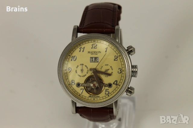 Мъжки Ръчен Часовник MADISON NEW YORK Tourbillon Automatic