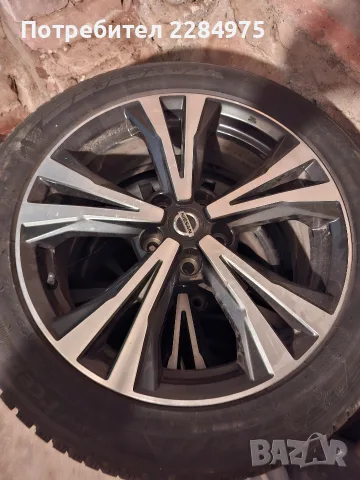 оригинални чисто нови джанти със зимни гуми HANKOOK 215/55/18, снимка 2 - Гуми и джанти - 56153595