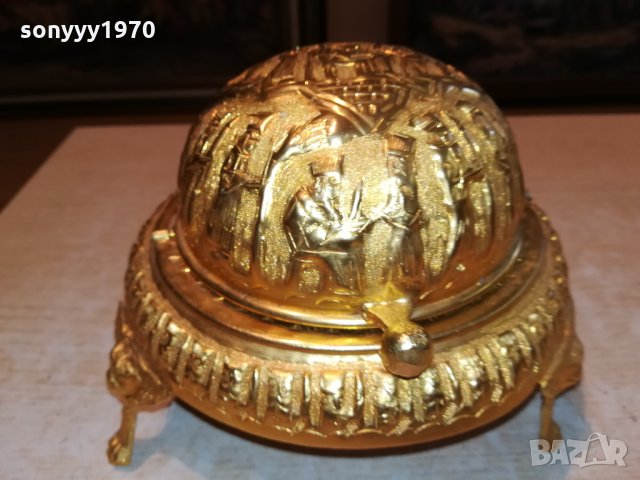 ЗЛАТНА БОНБОНИЕРА-ВНОС ГЕРМАНИЯ 0310211255, снимка 4 - Антикварни и старинни предмети - 34333100