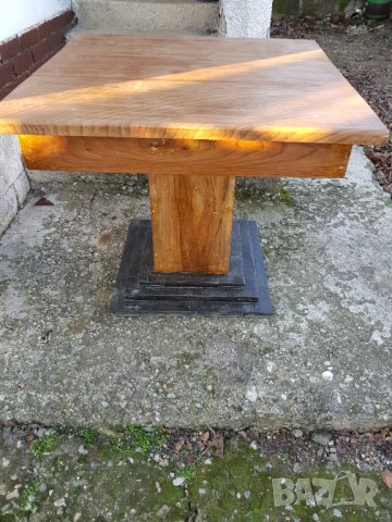 Стара маса направена от бряст, снимка 7 - Антикварни и старинни предмети - 35458046