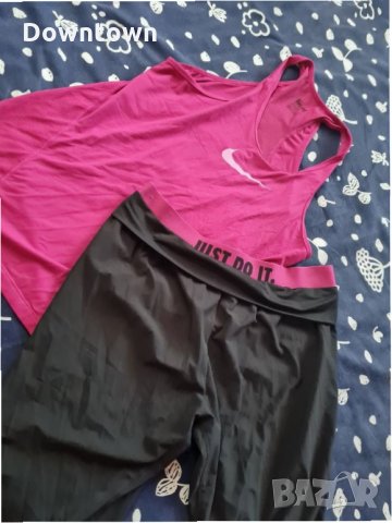 NIKE dry fit комплект#екип от 3/4 панталон-потур и потник, снимка 7 - Спортни екипи - 34188341