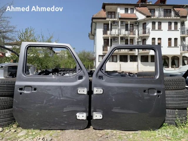 Оригинални голи врати с панти за Jeep Wrangler JL (2018–2023) – Без кривини