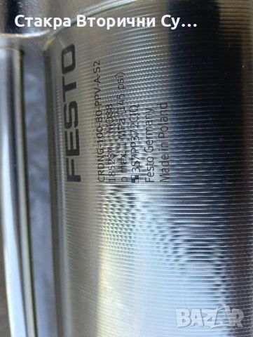 Пневматичен цилиндър, снимка 6 - Други машини и части - 52837292