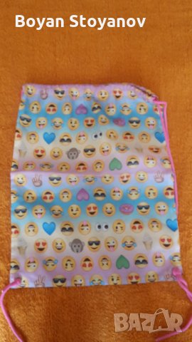 Спортна мешка на емотикони H&M, снимка 3 - Раници - 30894042