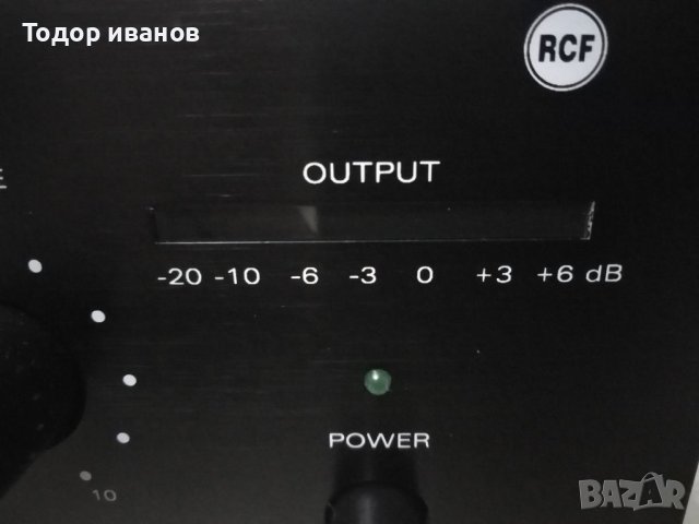 RCF-am1060 mk2-amplifier, снимка 2 - Ресийвъри, усилватели, смесителни пултове - 39268913