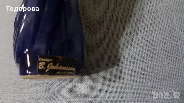 Порцеланова фигура- Desing :B.Yohansson, снимка 4 - Антикварни и старинни предмети - 32074596