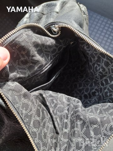 Calvin klein  Дамска Чанта  ЕСТЕСТВЕНА КОЖА , снимка 3 - Чанти - 40150763