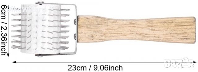 Fdit Throw Метален валяк за разпечатване на сгъстен мед НОВ, снимка 7 - Градинска техника - 34376567