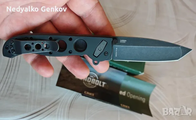 Сгъваем нож CRKT M16-02DB, Victorinox Ranger Grip 55 Onyx Black