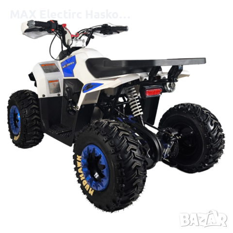 Бензиново ATV 125 кубика MUDHAWK Sport - Blue, снимка 5 - Мотоциклети и мототехника - 44765578