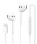 Apple Earpods Lightning Connector кръгли слушалки,, снимка 1
