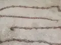 Стари ръчно ковани вириги, снимка 2