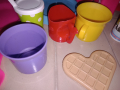 Приспособления за детска кухня,чаши,чинии,прибори,храни.:6лв за всички, снимка 3