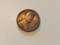 Монета 1944 Съединени Щати - 1 Cent (LINCOLN Wheat Ears Reverse), снимка 4