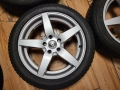 джанти 17" 5x112 Mercedes Audi Vw 225/45/17 зимни гуми, снимка 3