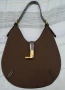 Луксозна чанта в тъмно кафяво, снимка 5