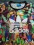 adidas Originals X Farm Passaredo T-Shirt - страхотна дамска тениска КАТО НОВА Л, снимка 4