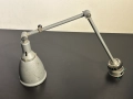 Соц Индустриална Сгъваема Лампа Винтидж, снимка 2