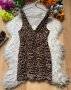 Леопардова рокля, снимка 1 - Рокли - 40521690