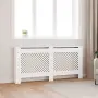 vidaXL Параван за радиатор, бял, 172x19x81,5 см, МДФ, снимка 2