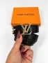 Louis Vuitton ✨ Естествена Кожа ✨Двулицев Дамски Колан , снимка 3