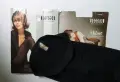 Wolford Velvet de Luxe луксозен черен дамски чорапогащник 40 ден, снимка 5