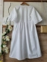 Бяла лятна рокля памучна материя , снимка 13