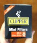 Пластмасови Филтри за Цигари CLIPPER - 6 мм (слим), 324 бр и 36 приставки 5.5 мм(ултра-слим) , снимка 1