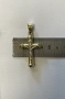 Златна висулка(кръст)5.14гр., снимка 7