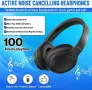 Безжични Bluetooth слушалки с ANC, до 100ч батерия, over-ear, снимка 3