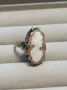 Старинен пръстен с камея, снимка 3